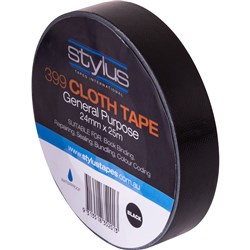 Stylus Black 24mmx25m Cloth Tape