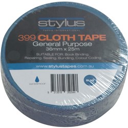 Stylus Blue 38mmx25m Cloth Tape