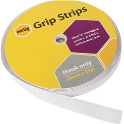 Velcro Marbig Grip Strip Hook Only 25mmx25M