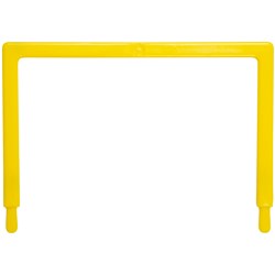File Fastener Tubeclip U Piece Yellow