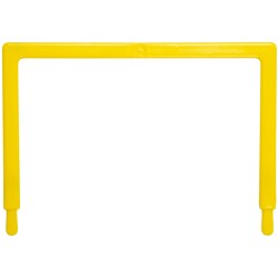 File Fastener Tubeclip U Piece Yellow