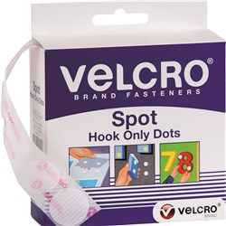 Velcro Spots Hook 22mm White
