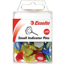 Pins Indicator Small Assorted Colours