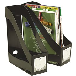 Marbig Black Enviro Economy Stacking Magazine Holder