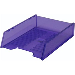 Italplast Tint Purple Multi Fit Document Tray