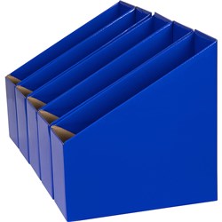Book Box Marbig Small Blue