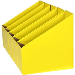 Book Box Marbig Small Yellow