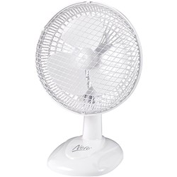 Nero White 15cm Desk Fan