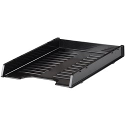 Italplast Recycled Black Slimline Multi Fit Document Tray