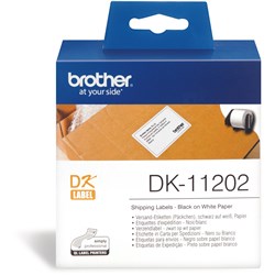 Label Brother Shipping/Name Badge 62mmx100mm