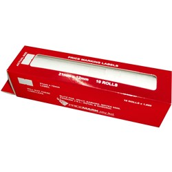 Blitz 21x12mm Best Before Permanent Pricing Gun Labels