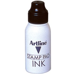 Artline 50cc Black Stamp Pad Ink
