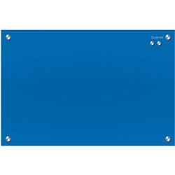 Glass Board Quartet Infinity 450X600mm Memo Blue