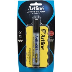 Artline Magnetic Whiteboard Eraser With 577 Marker