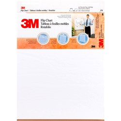 3M 570 Non-Adhesive White 635X762Mm Flipchart Pad