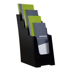 Brochure Holder Deflect-O Dl 4 Tier Sus