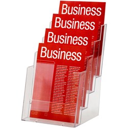 Brochure Holder Multi-Tiered A5 4 Tier F/stand