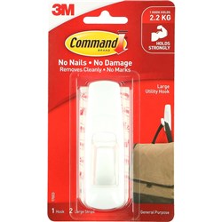 Command White 17003 Large Hook