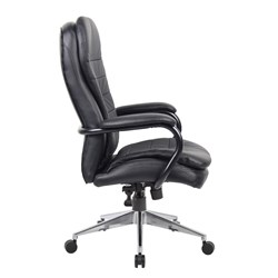 Chair Executive Titan High Back Black Leather