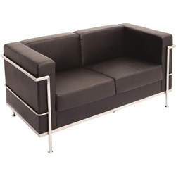 Chair Space Lounge Two Seater Black
