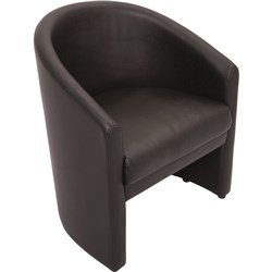 Chair Space Tub Single Seat Black
