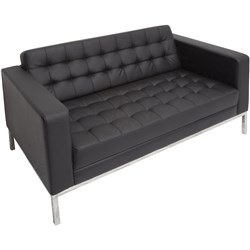 Chair Venus Lounge Two Seater Black