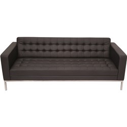 Chair Venus Lounge Three Seater Black