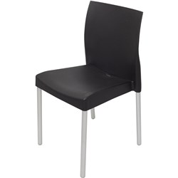 Rapidline Leo Chair Hospitality Stacking Chairs Black