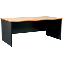 Desk Logan 1500X750 Beech/Ironstone