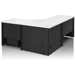 Workstation Logan 1800X1800X750 White/Ironstone