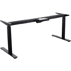Summit 2 1800x1175mm Black Electric Sit To Stand Desk (frame Only)