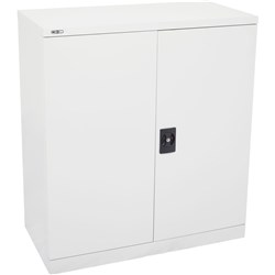 Cupboard Go Stationery H1015Xw910Xd450mm Silver Grey