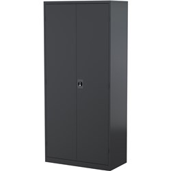 Steelco Graphite Ripple 2000x914x463mm 4 Shelf Stationery Cupboard