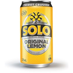 Schweppes Solo Lemon Cans 375ml