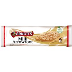 Arnotts Biscuits Milk Arrowroot 250gm