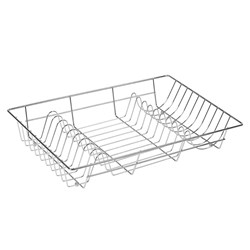 Dish Drainer Chrome Plated