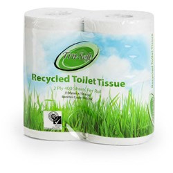 Tru Soft Recycled 2 Ply 400 Sheet Toilet Paper