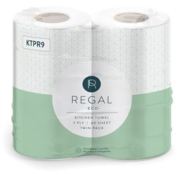 Regal 2 Ply 60 Sheet Kitchen Towel