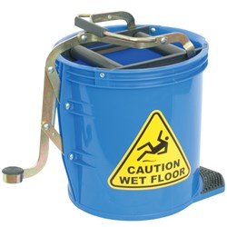 Mop Bucket Heavy Duty 16 Litre Blue