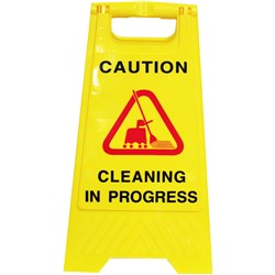 Cleanlink Cleaning In Progress Safety Sign