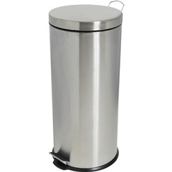 Compass Stainless Steel Pedal Bins 30 Litre