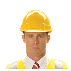 Hard Hat Vented 6 Point Harness Lightweight