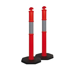 Traffic Bollard Reflective 6Kg Orange