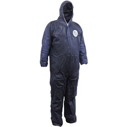 Maxisafe Disposable Coveralls Chemiguard SMS Blue Large