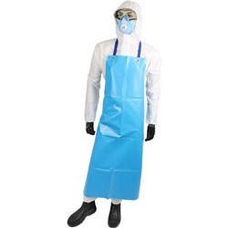 Maxisafe PVC Apron Blue 820mm x 1220mm