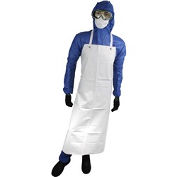 Maxisafe PVC Apron White 980X1200mm