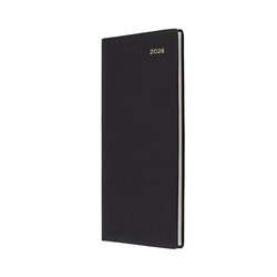 Collins 2026 Belmont 377 Slimline Week To View Black Diary