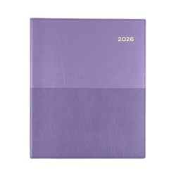 Collins 2026 Vanessa 325 Quarto Week To View Purple Diary
