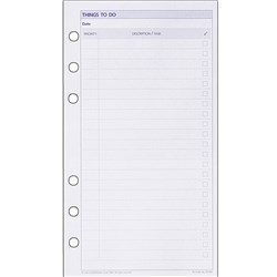 Debden DayPlanner A4 Executive Things To Do Refill