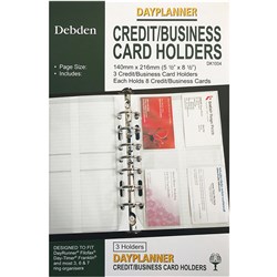 Debden DayPlanner Desk Credit/Business Card Holder